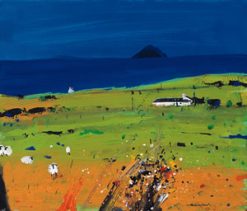 Ailsa Craig Greeting Card
