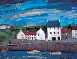 Crail Harbour Greeting Card
