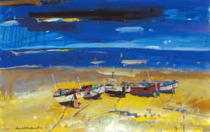 Beach Morar Greeting Card