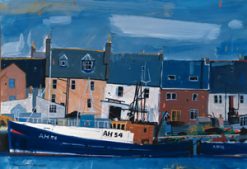 Arbroath Harbour Greeting Card