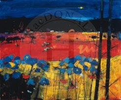 Evening Landscape, Arran  - medium unframed litho print