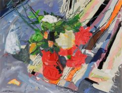 Red Coffee Pot - unframed giclee print