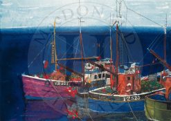 Still Harbour - large unframed litho print