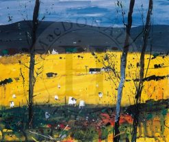 Farm Field, Fort William - medium unframed litho print